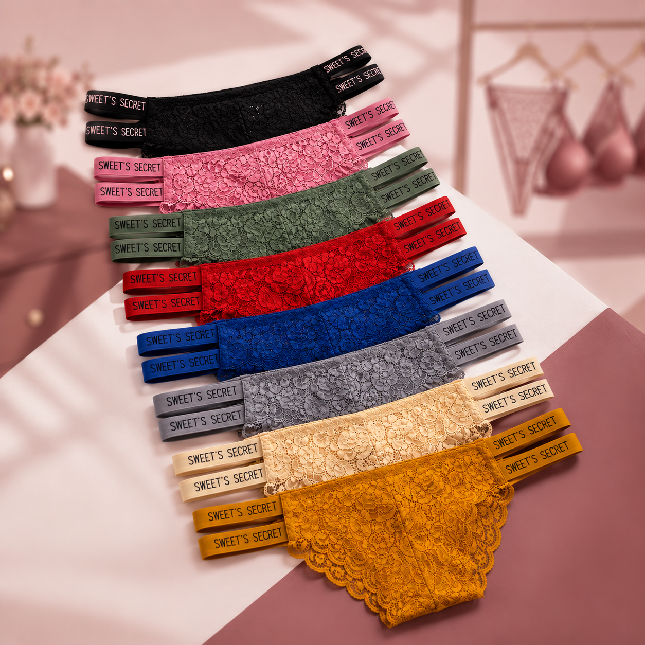 Sweet’s Secret Floral Lace Panty – Comfort & Style