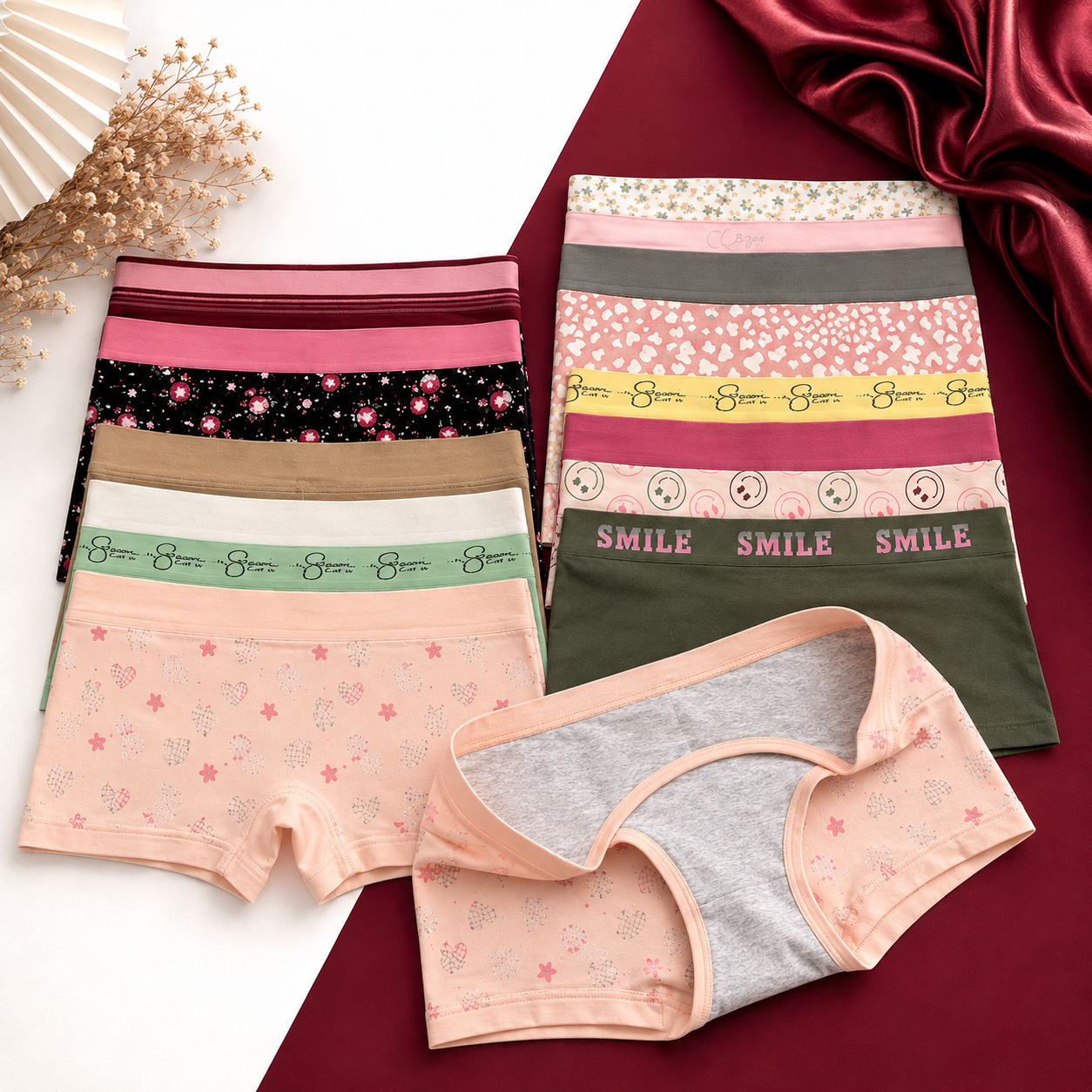 Girls Printed Comfort Underwear