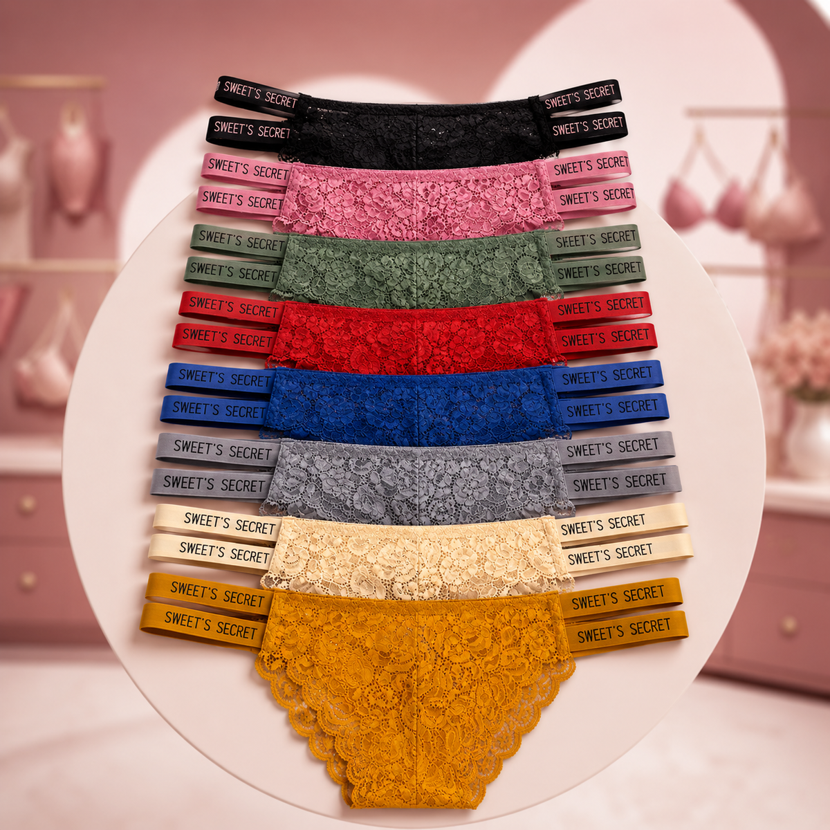 Sweet’s Secret Floral Lace Panty – Comfort & Style